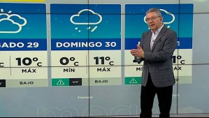 ¿Probabilidad de lluvias en Santiago? Este es el pronóstico del tiempo para los próximos días de Jaime Leyton