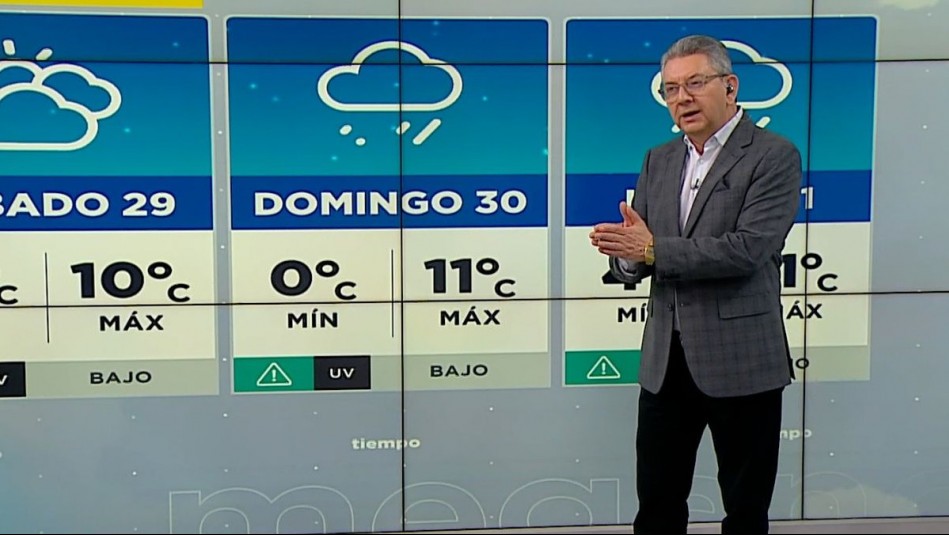 ¿Probabilidad de lluvias en Santiago? Este es el pronóstico del tiempo para los próximos días de Jaime Leyton