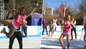 'La reina del hielo': Karen Doggenweiler se roba las miradas con show de patinaje sobre hielo