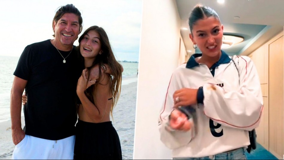 '¡Qué orgullo!': Hija de Iván Zamorano sorprende vistiendo icónica camiseta del exgoleador de La Roja
