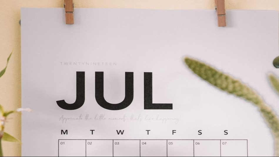 ¿Ya tienes tu agenda lista? Este es el único día feriado de julio