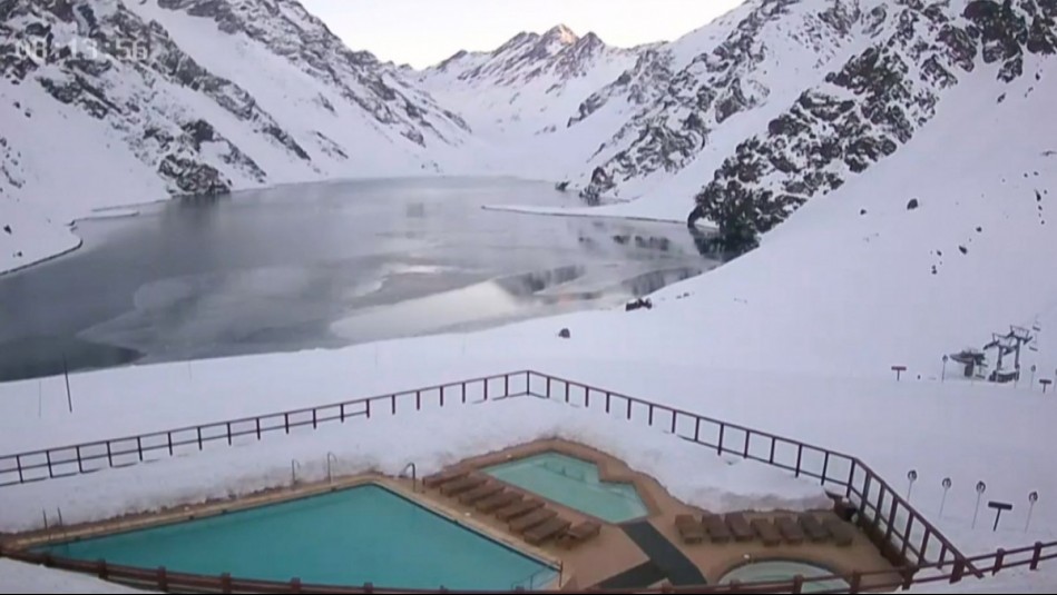 La Laguna del Inca amaneció congelada: Video muestra la hermosa vista que ofrece Portillo