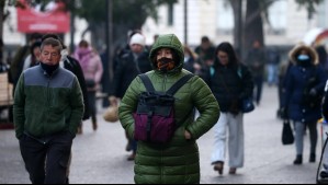 ¡A prepararse! Anticipan que este miércoles tendremos "la tarde más fría de julio" en Santiago