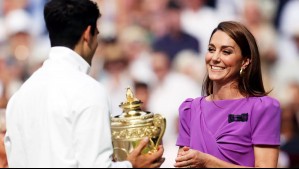 Kate Middleton reaparece en final de Wimbledon en medio de su tratamiento contra el cáncer: Entregó el trofeo