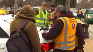 Fue bajado del bus y multado: Sorprenden durante fiscalización a hombre que evadió pago del pasaje