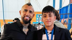 "Quién es este payaso": Arturo Vidal quiere saber del joven que amenazó a su hijo en redes sociales