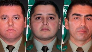 Detienen a tres presuntos involucrados en triple homicidio de carabineros en Cañete