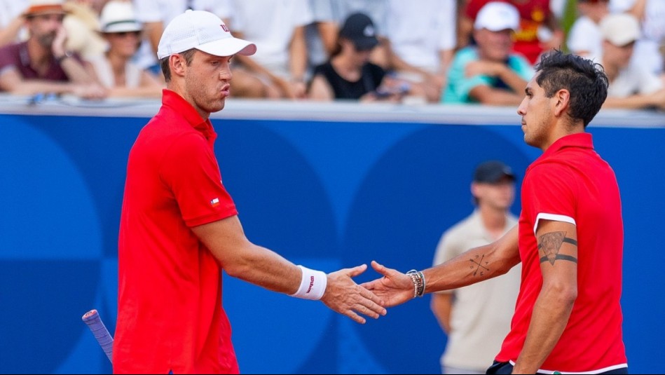 No pudieron avanzar: Tabilo y Jarry quedan eliminados en el dobles de los Juegos Olímpicos de París 2024