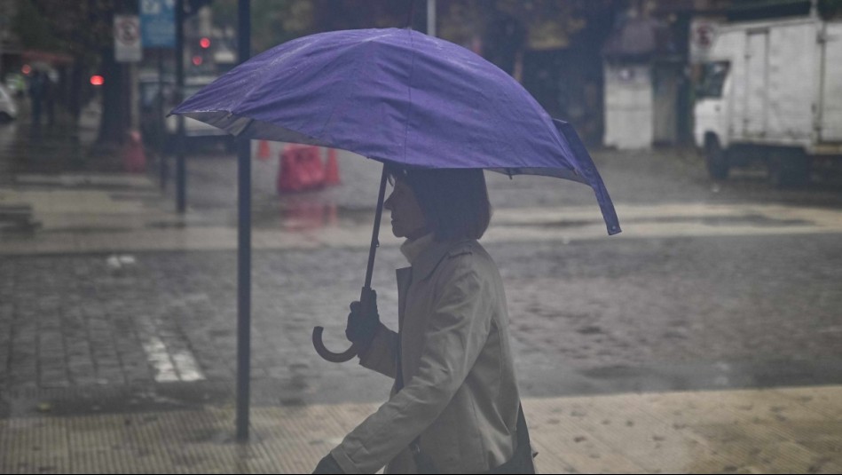 Temporal en la zona centro sur del país: ¿Cuánto lloverá en cada región?