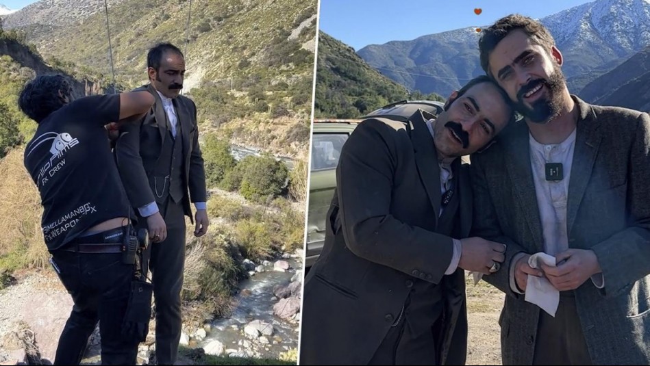 'Toda la confianza del mundo': Gabriel Cañas y Nico Oyarzún mostraron backstage de El Señor de la Querencia