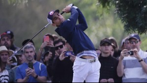 Joaquín Niemann empieza con todo en el primer día del golf en París 2024