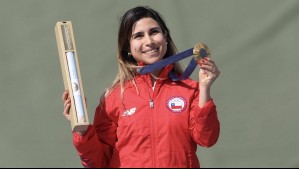 ¡Oro para Chile! Francisca Crovetto se coronó como la mejor en tiro skeet en los Juegos Olímpicos