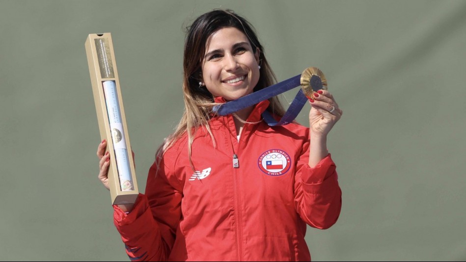 ¡Oro para Chile! Francisca Crovetto se coronó como la mejor en tiro skeet en los Juegos Olímpicos