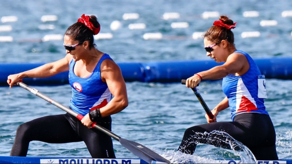 París 2024: María José Mailliard y Paula Gómez finalizan cuartas en Final B del canotaje C2