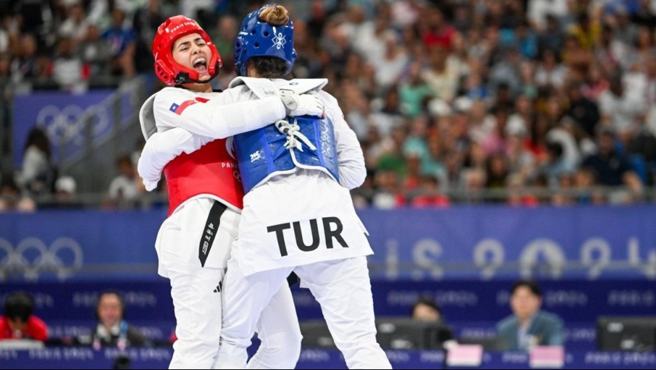 Taekwondista chilena Fernanda Aguirre cayó contra la campeona del mundo en los Juegos Olímpicos