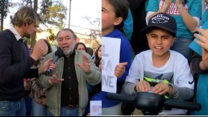 El pequeño lucha contra Duchenne: Don Carter contó graciosos chistes para ayudar a Miguel en De Paseo