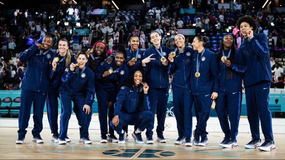 Gracias a un último oro en el básquetbol: Estados Unidos lideró el medallero de los Juegos Olímpicos 2024