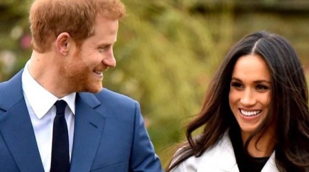 Los duques de Sussex se destacan con los ritmos latinos: Harry baila salsa y Meghan imita a Shakira