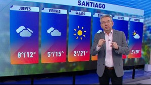 Días fríos y con posibles precipitaciones: Jaime Leyton anuncia cuándo podría llover esta semana en Santiago