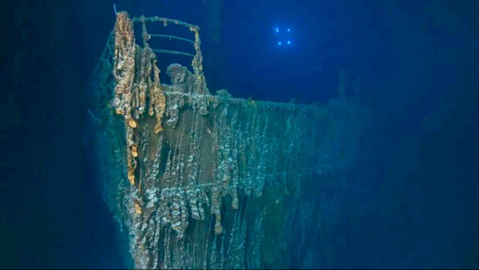 Nueva expedición al Titanic muestra su inevitable deterioro: Icónica parte de la proa se derrumbó