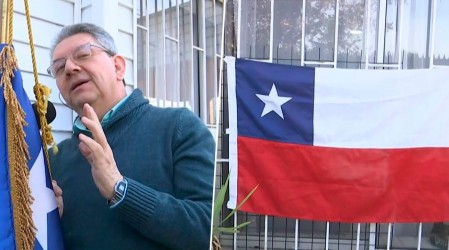 Desde su propia casa: Jaime Leyton explica cómo poner la bandera de manera correcta en Fiestas Patrias