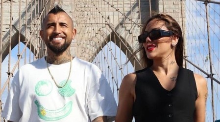 "Eres mi gran amor": El tierno saludo de cumpleaños de Arturo Vidal a su novia Sonia Isaza