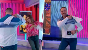 Zapateo tras zapateo: José Antonio Neme y Karen Doggenweiler se lucen bailando cueca en Mucho Gusto