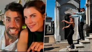 Las románticas postales de Jorge Valdivia y Maite Orsini en su paseo histórico por Argentina