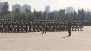 Con más de 4 mil uniformados: Así fue el primer ensayo del Ejército para la Parada Militar 2024