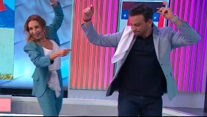 ¡Se lucieron! Karen Doggenweiler y Gonzalo Ramírez bailan la jota junto a grupo folclórico en Mucho Gusto