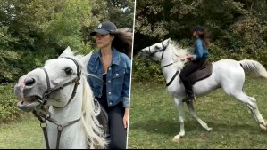 "Una chica habilidosa": Buçe Buse Kahraman sorprende como jinete durante su preparación para nuevo personaje