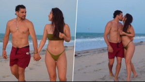 "Qué hermosa pareja": Las románticas postales de Pangal Andrade y Melina Noto en Brasil