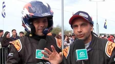 Con los mejores pilotos del mundo: Gustavo Huerta y Sepu fueron navegantes en Shakedown del Mundial de Rally