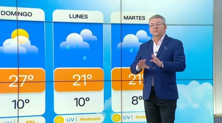 Una "lluvia importante" sorprenderá a Santiago: Conoce el pronóstico del tiempo de Jaime Leyton