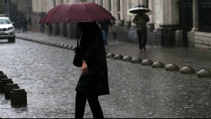 Precipitaciones en Santiago: ¿Hasta qué hora lloverá este martes en la Región Metropolitana?