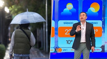 "Tendremos un carrusel térmico": El pronóstico de Alejandro Sepúlveda para Santiago tras la lluvia