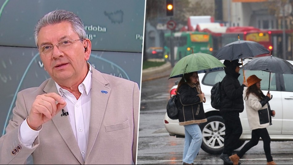 ¿No hay que guardar el paraguas? Jaime Leyton anuncia posibilidad de precipitaciones este jueves en Santiago