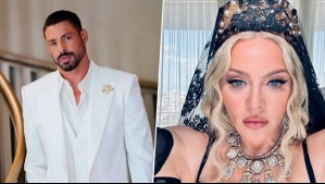 'Al lado de la Matriarca del pop': Madonna publicó sugerente foto con Cauã Reymond tras desfile en Milán