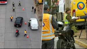 Motorista pasó gritando groserías a fiscalizadores: Fue controlado y no tenía licencia de conducir