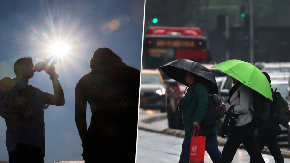 De 'calor extremo' a llovizna matinal: Este es el pronóstico para el fin de semana en Santiago