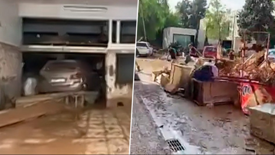 Chileno relata cómo vivió devastador paso de la DANA por Valencia: 'Los autos golpeaban contra los edificios'