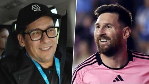 "Se me cayeron unas lágrimas": Rafa Araneda revela que conoció a Messi el día antes de viajar a Chile