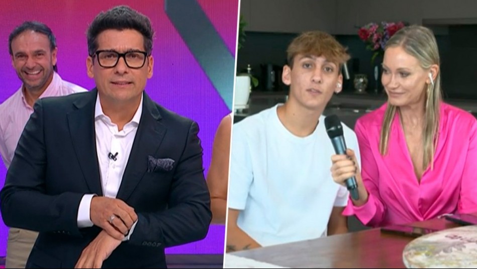 '¿Por qué no estás en el colegio?': El divertido momento entre Rafael Araneda y su hijo Vicente en Mucho Gusto