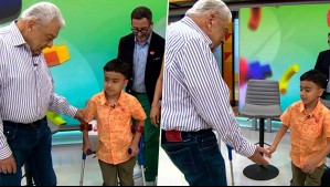 "Estás empezando": Las emotivas palabras de Don Francisco a Chris, niño embajador de Teletón 2024