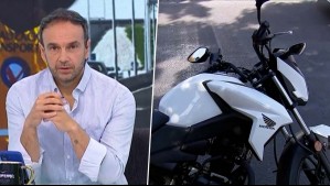 Para evitar fiscalización: Hombre es detenido tras arrojar llaves de su moto en Huechuraba