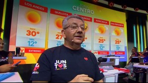 "El ambiente va a estar caluroso": Jaime Leyton entregó el pronóstico para este sábado en la zona central