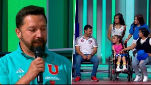 "Nos emocionamos con tu historia": Jugadores de la U sorprenden a Samanta con especial regalo en la Teletón