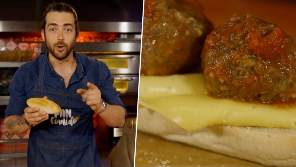 ¡La deliciosa receta de Max Cabezón! Enseña a hacer un sándwich de albóndigas en 'Pan Comido' por Mega 2