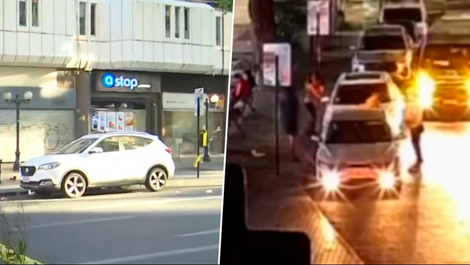 Hombre muere baleado tras resistirse a encerrona afuera de local de comida rápida en Providencia