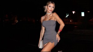 "Qué espectáculo": Oriana Marzoli desfila unos mini shorts de jeans con elegante top y stilettos